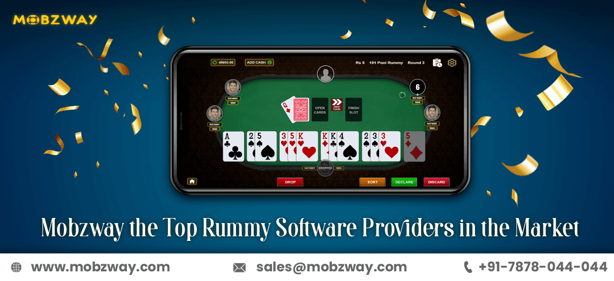 Mobzway the Top Rummy Software Providers in the Market