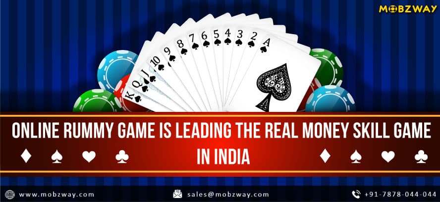 Online Rummy Game is Leading the Real Money Skill Game in India